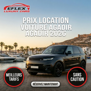 prix location voiture Agadir 2026